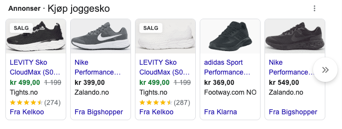 google ads - shopping