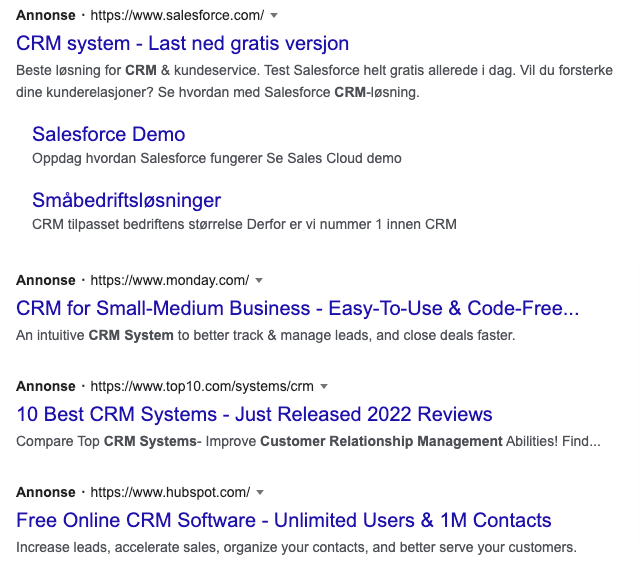 google ads - text ads
